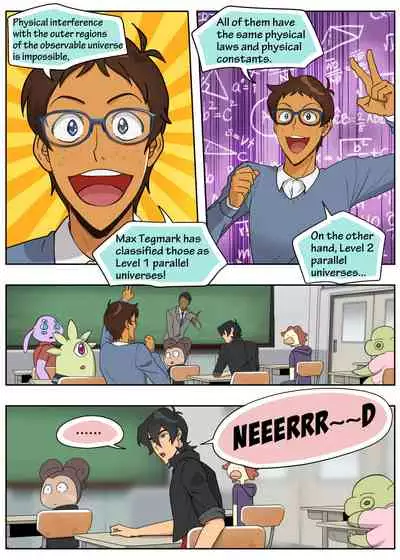 The nerd, the bully and the multiverse