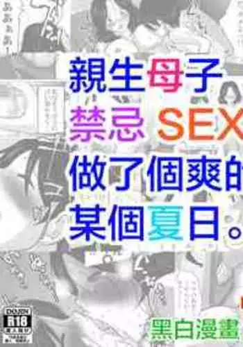 [Makoto Shiyaka] Jitsu no Oyako de Haitoku SEX o Shimakutta, Toaru Natsu no Ichinichi. | 親生母子禁忌SEX做了個爽的，某個夏日。 [Chinese]