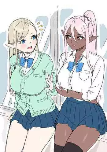 Konna Eromanga Attara Yomitai na "Elf JK to Dark Elf JK Hen"