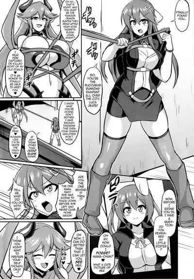 Les Inma no Inmon Kairaku Choukyou 2 | A Lesbian Succubus’s Lust Crest Pleasure Training 2